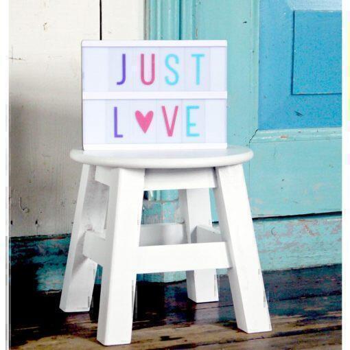 Lightbox-Buchstaben-Set - Pastell-Light-A Little Lovely Company-jellyfishkids.com.cy