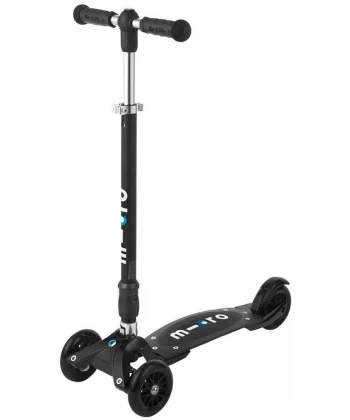 Micro Compact T Black with Interchangeable T-Bar-Micro Scooter-Micro Scooter-jellyfishkids.com.cy