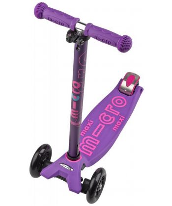 Micro Scooter - Maxi Deluxe - Options de couleur-Scooter-Micro Scooter-Violet-jellyfishkids.com.cy