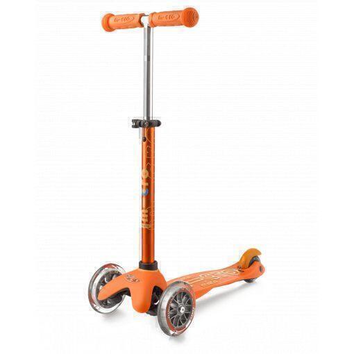 Micro Scooter - Mini Deluxe - Options de couleur-Scooter-Micro Scooter-Orange-jellyfishkids.com.cy