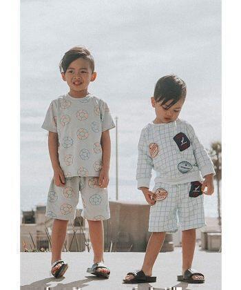 Pool Rings Shorts-SHORTS-Tobias et l'ours-3-4 ans-jellyfishkids.com.cy