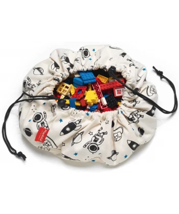 Space - Toy Storage Bag (mini)-Storage Bag-Play&Go-jellyfishkids.com.cy