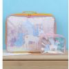 Suitcase Glitter - Unicorn-Storage Bag-A Little Lovely Company-jellyfishkids.com.cy