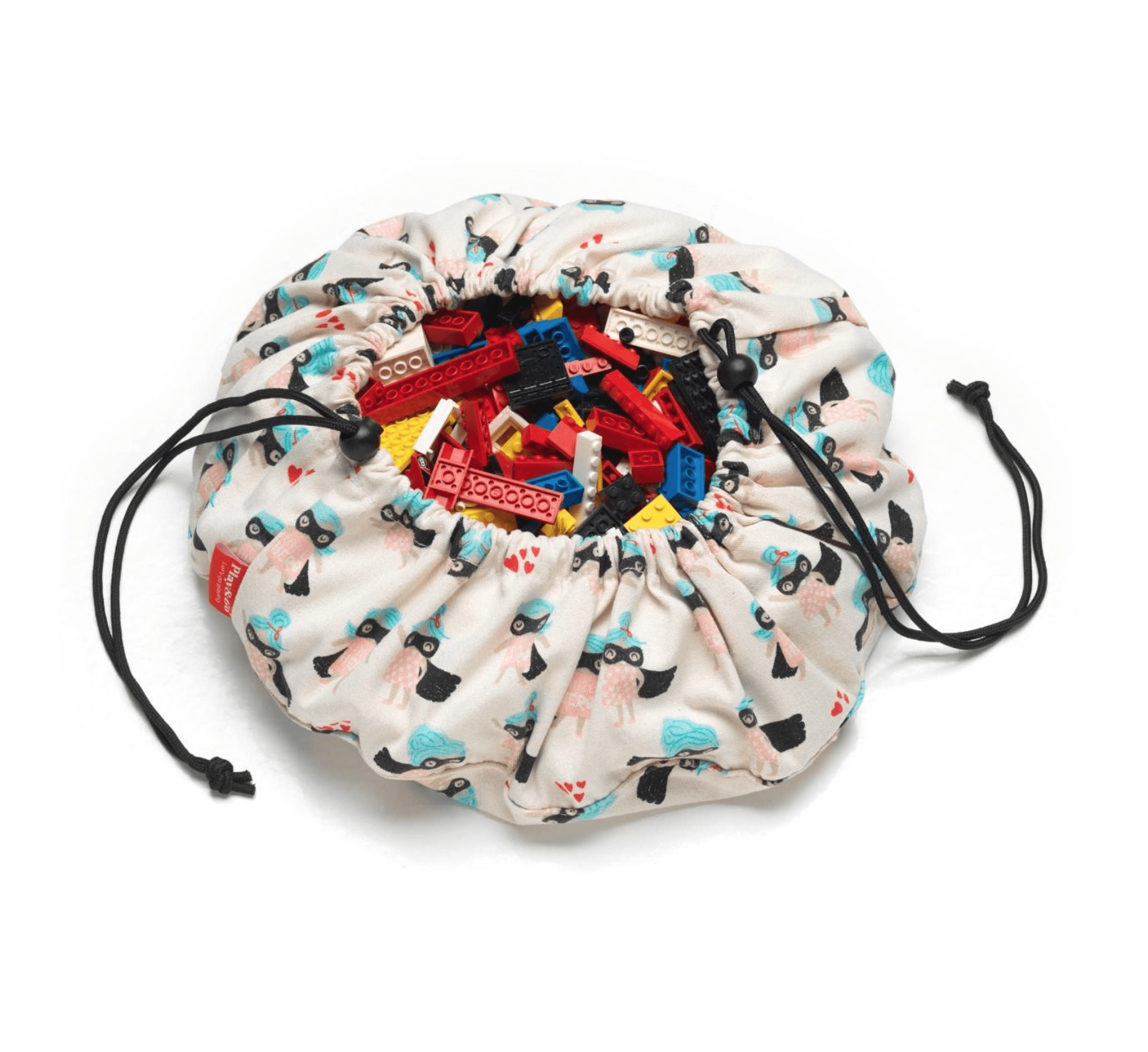 Supergirl - Toy Storage Bag (mini)-Storage Bag-Play&Go-jellyfishkids.com.cy