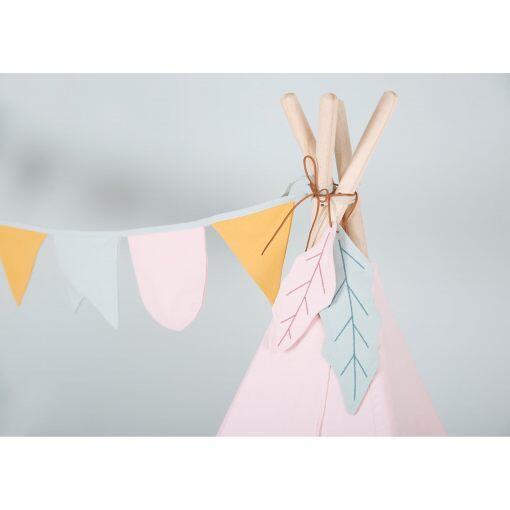 Teepee Tent - Pink-Teepee-Little Dutch-jellyfishkids.com.cy