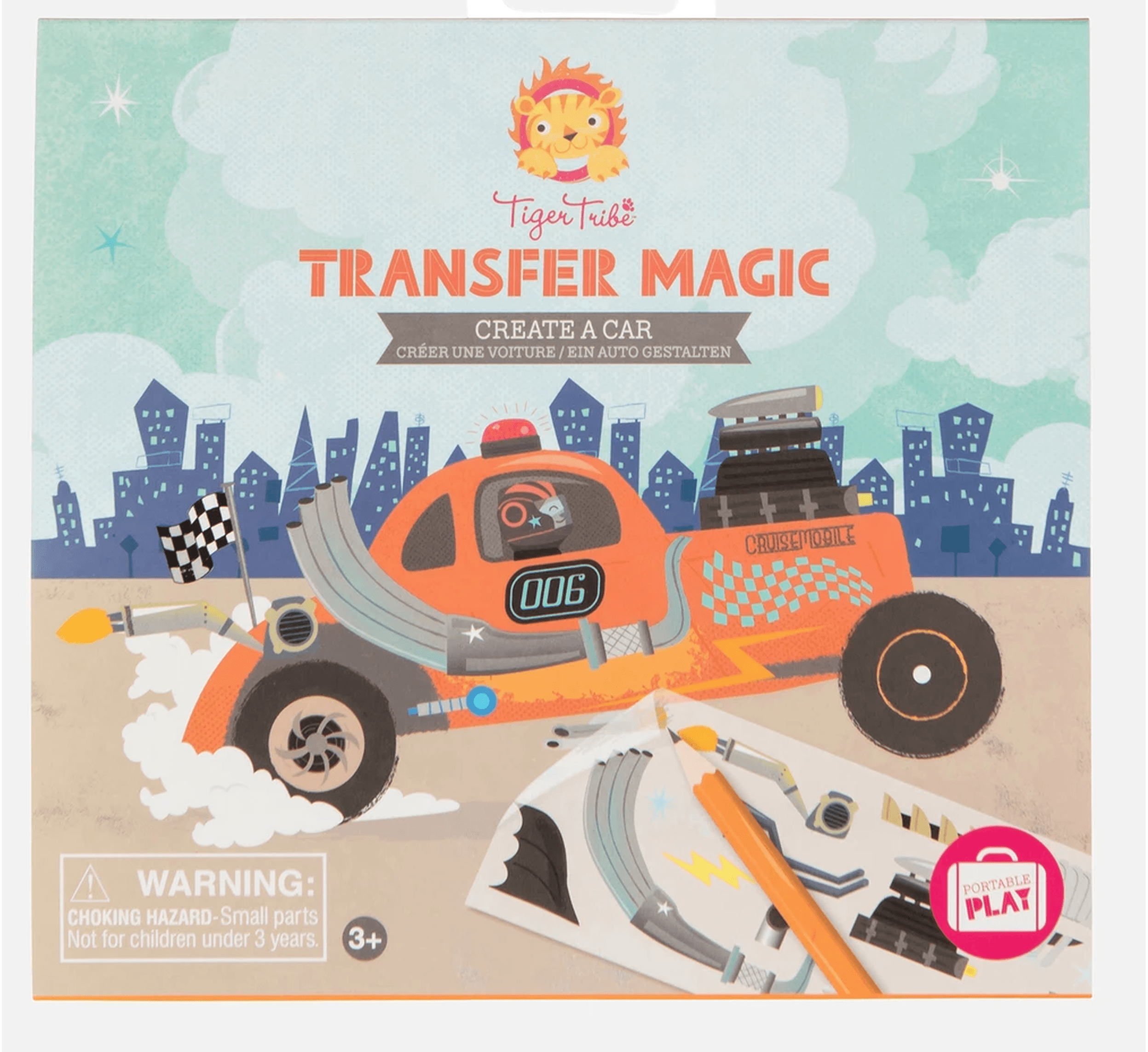 Transfer Magic - Create A Car-Creatives-Tiger Tribe-jellyfishkids.com.cy