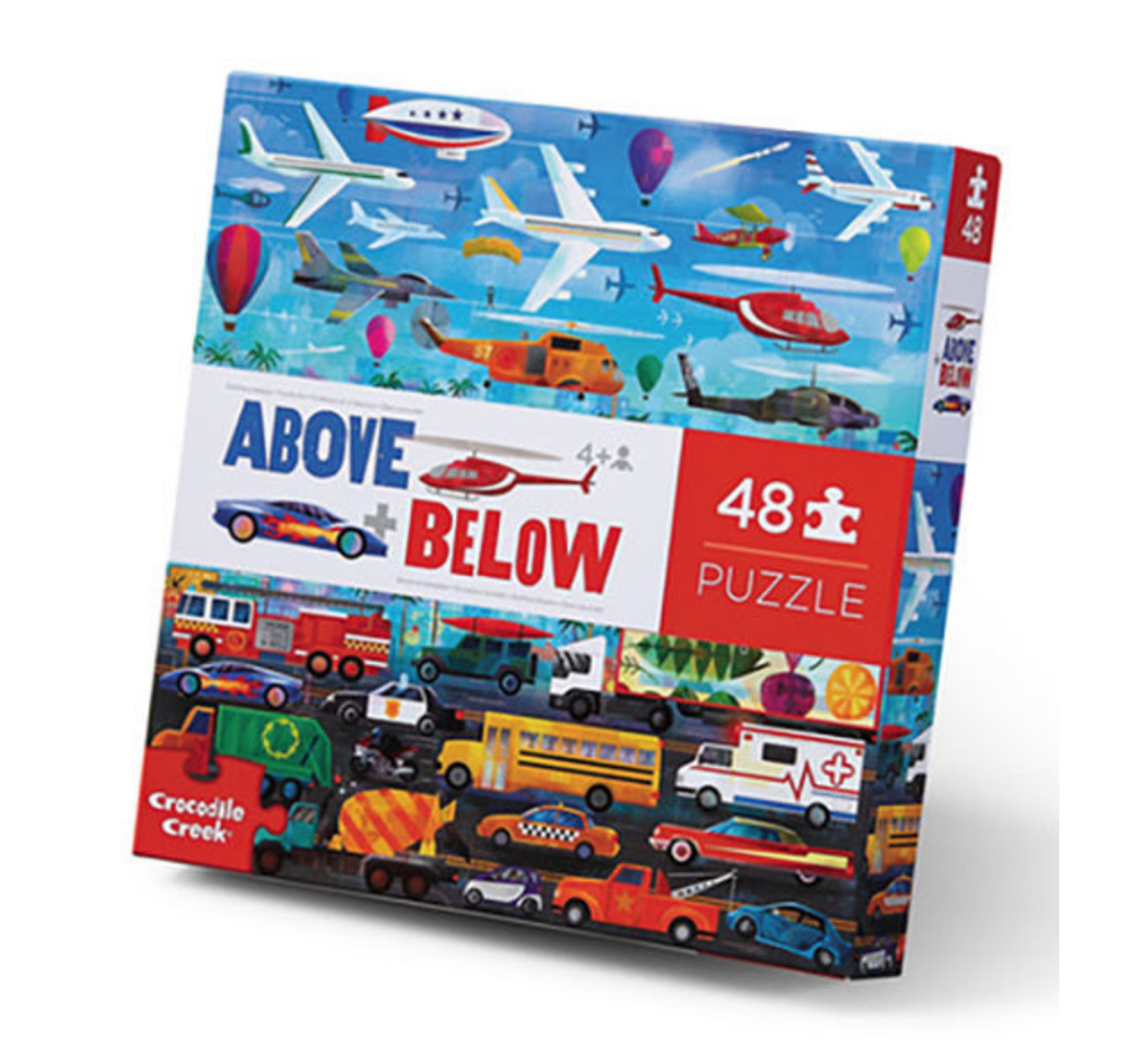 Vehicles - Things that Go - Above & Below!-Puzzle-Crocodile Creek-jellyfishkids.com.cy