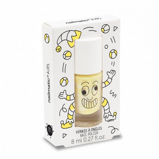 Water-based nail polish for children - Lulu - pearly yellow-Nailpolish-Nailmatic-jellyfishkids.com.cy