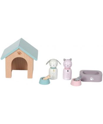 Деревянный набор для домашних животных-Деревянные игрушки-Little Dutch-jellyfishkids.com.cy