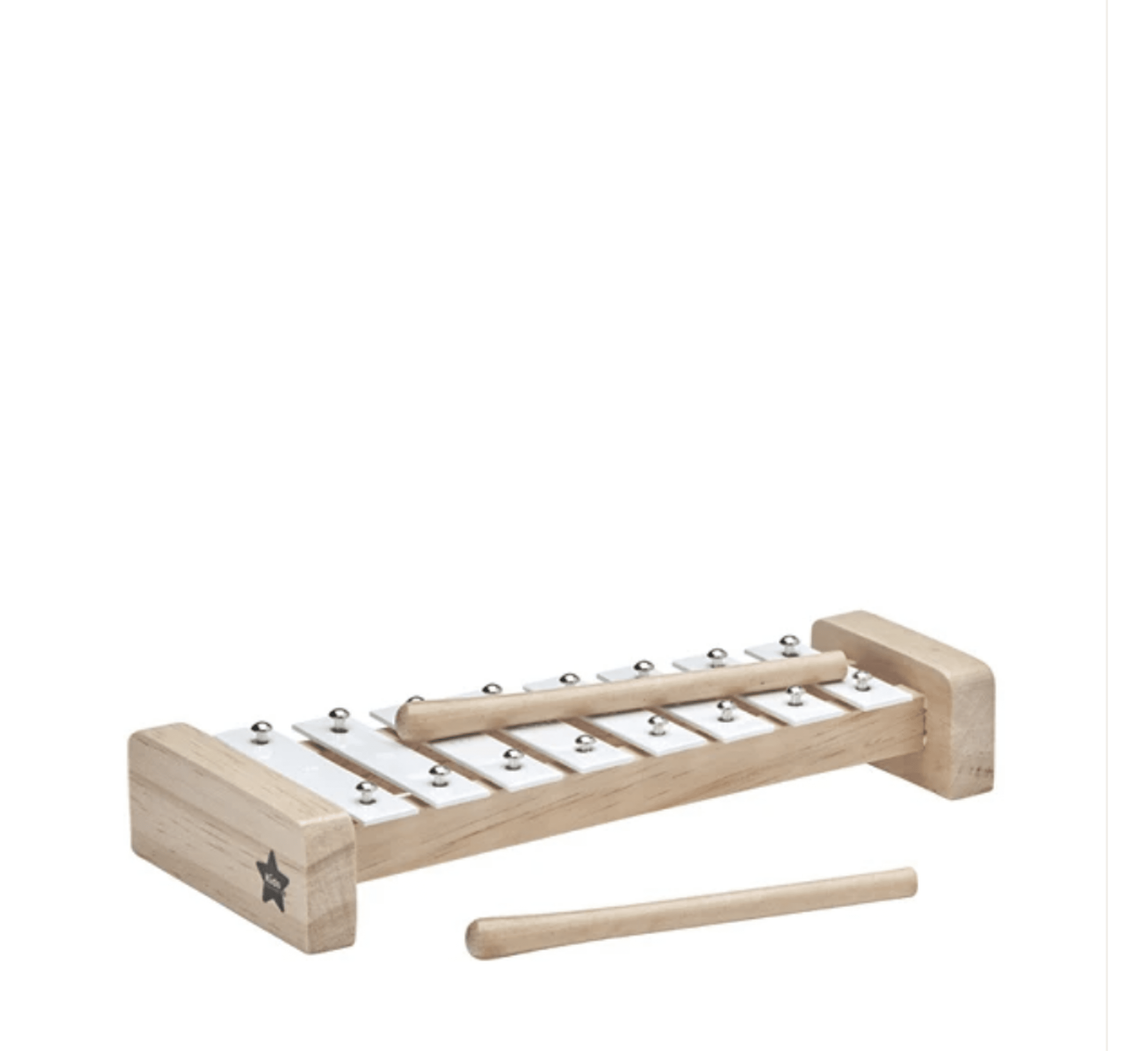 Wooden Xylophone - White-Musical Instrument-Kids Concept-jellyfishkids.com.cy